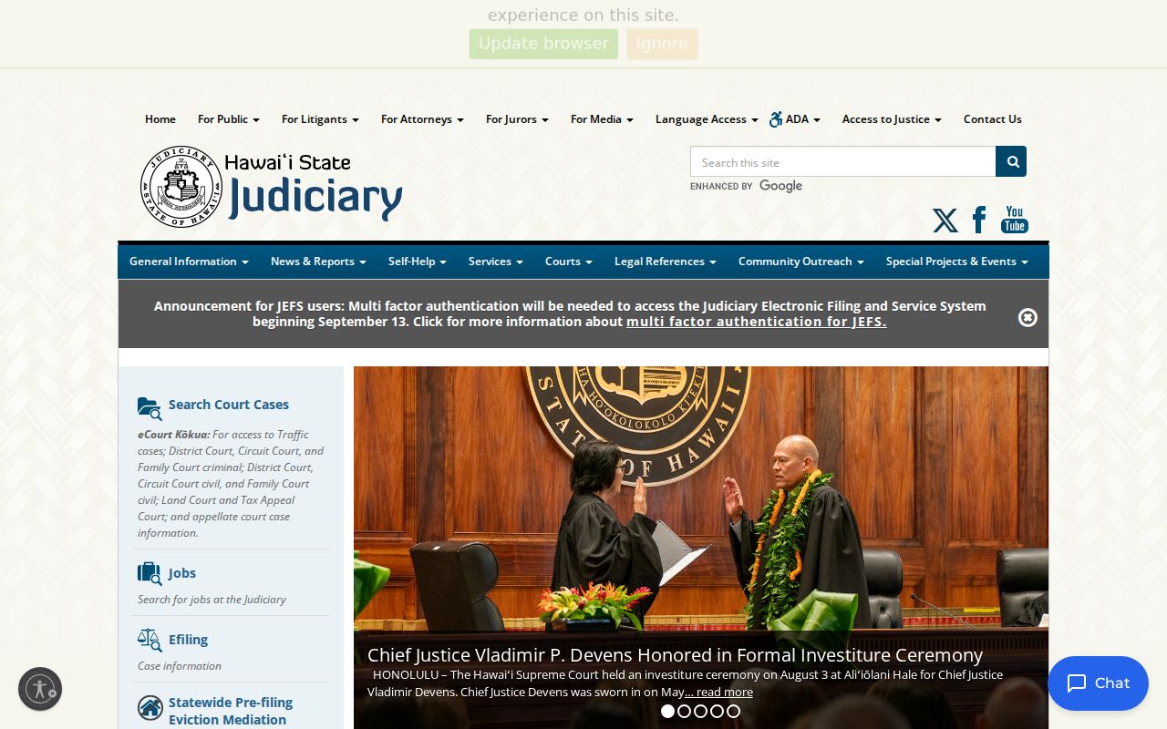Hawaii County court docket Hawaii State Judiciary entry point