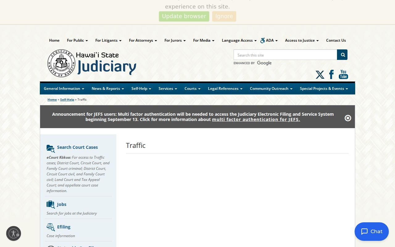 Hawaii County traffic court records and traffic case information